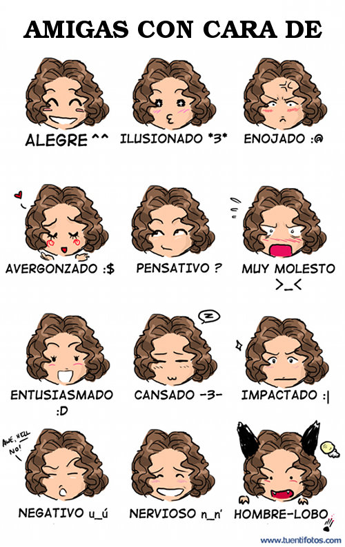 Amigas Con Cara De