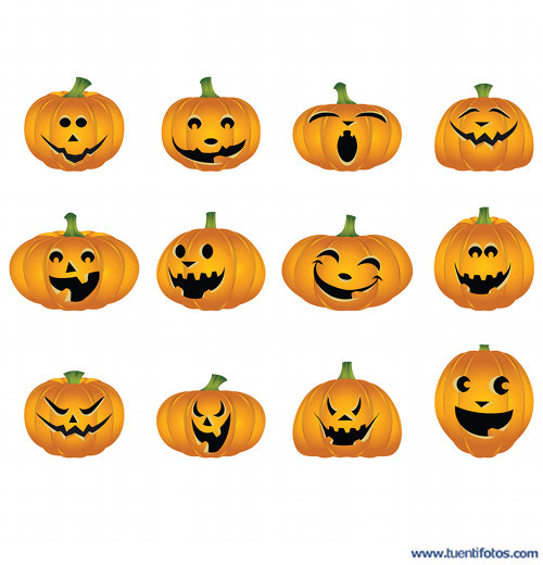 Dibujos de Amigos En Calabazas