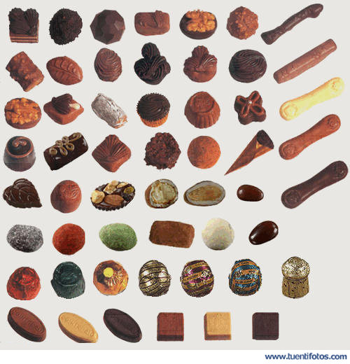 Bombones de Chocolate