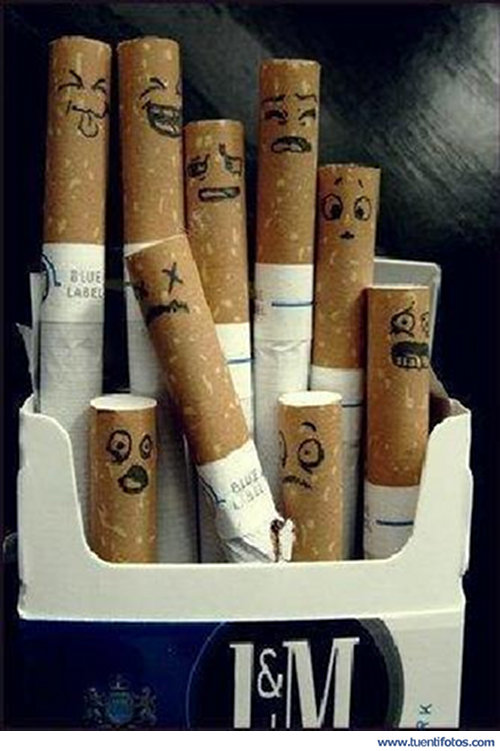 Caras En Cigarrillos