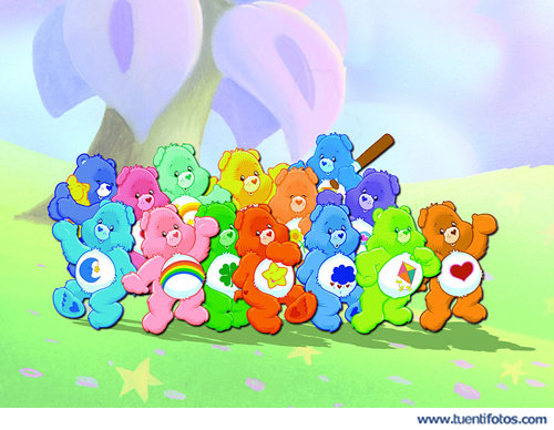 Dibujos de Catorce Osos Amorosos