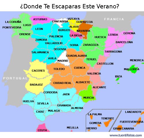 Dibujos de ¿Donde Te Escaparas Este Verano?