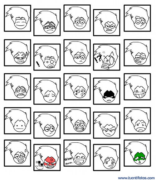 Dibujos de Emociones De Amigos