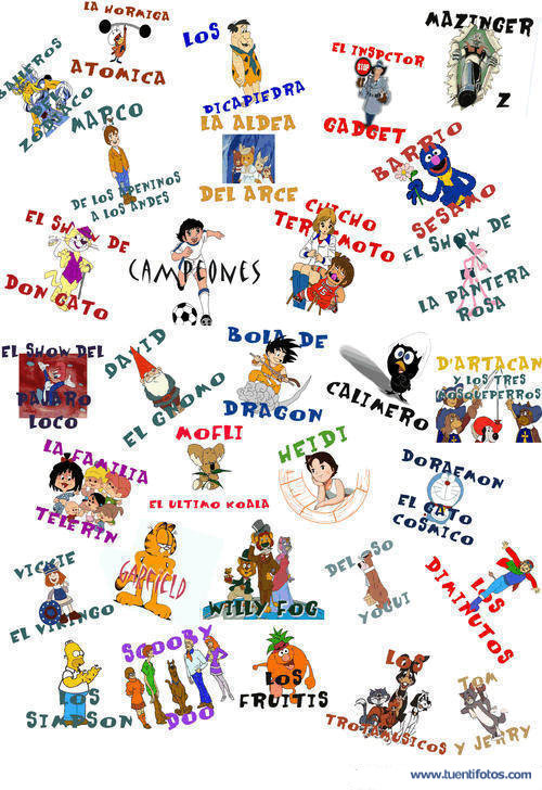 Series de Nuestros Dibujos Animados