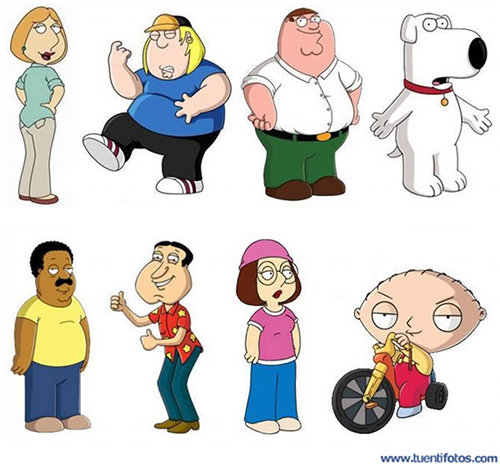 Personajes Family Guy