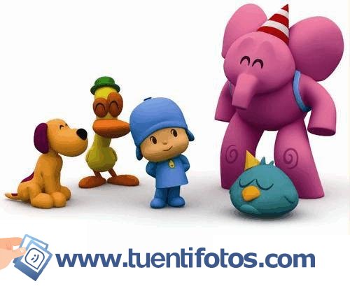 Dibujos de Pocoyo Y Sus Amigos