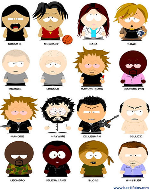 Series de Prison Break South Park