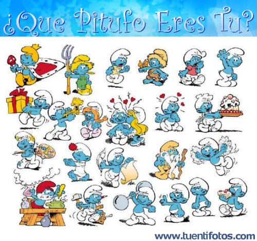 Que Pitufo Eres Tu