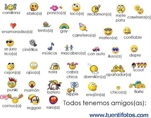 Dibujos de Todos Tenemos Amigos