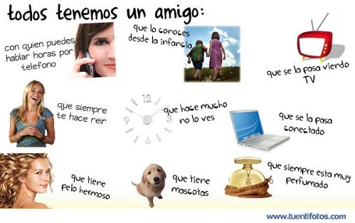 Personas de Todos Tenemos Unos Amigos: