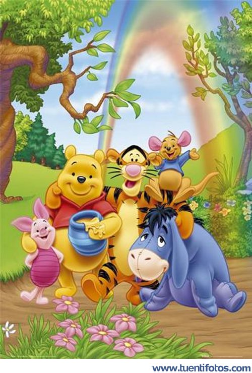 Dibujos de Winnie The Pooh Y Sus Amigos