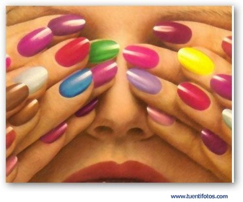 Dedos de Color En Tu Cara