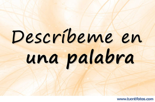 Frases de En Una Palabra