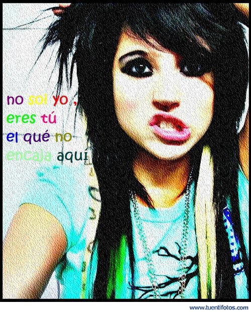 Frases de Eres Tu El Que No Encaja Aquí