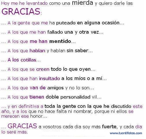 Frases de Gracias por Hacerme Mas Fuerte
