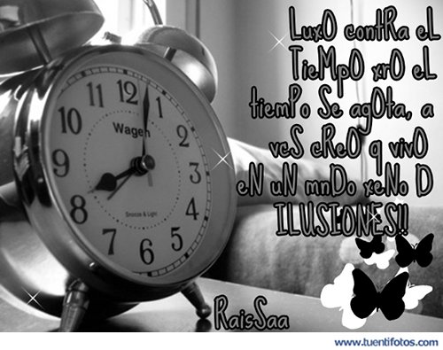 Frases de Lucho Contra El Tiempo