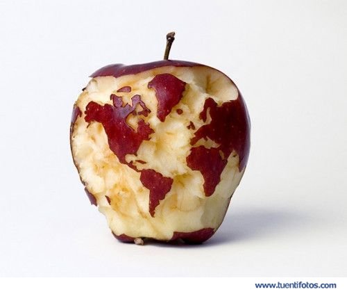 Manzana Mapa Mundi
