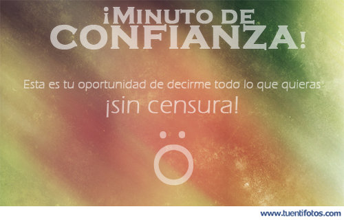 Minuto De Confianza