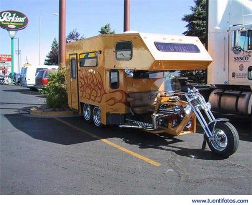 Motocaravana o Triciclocaravana