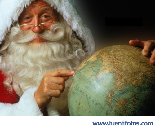 Papa Noel En El Mundo