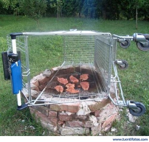 Parrilla Carro De La Compra
