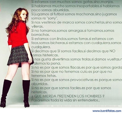 Prejuicios Mujeres