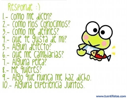 Frases de Ranita Pide Respuestas
