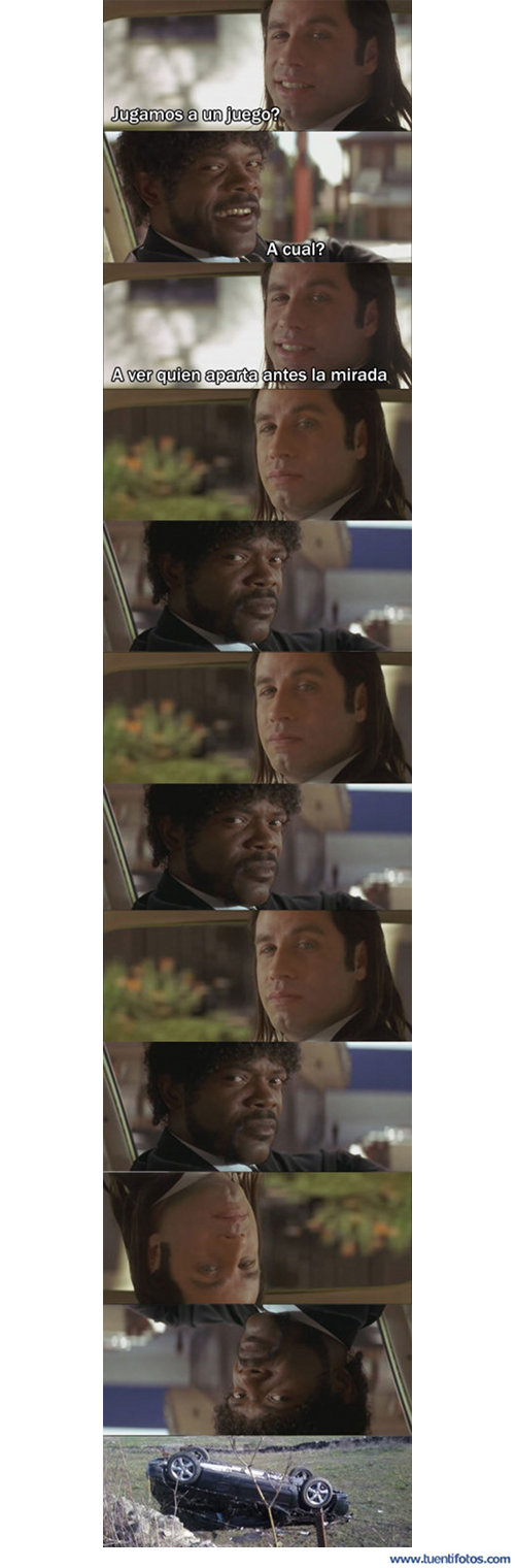 A Ver Quien Aparta Antes La Mirada