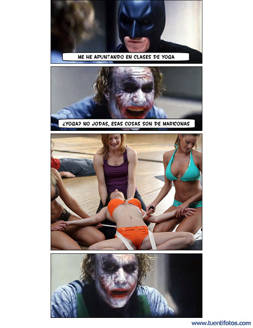 Batman Clases De Yoga