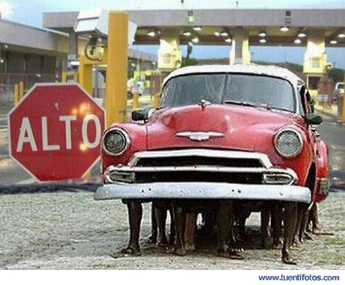 Coche De Tracción Humana