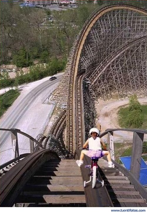 Putadas de Cuesta Abajo En Bicicleta