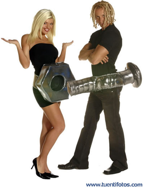 Bromas de Disfraz De Tuerca Y Tornillo