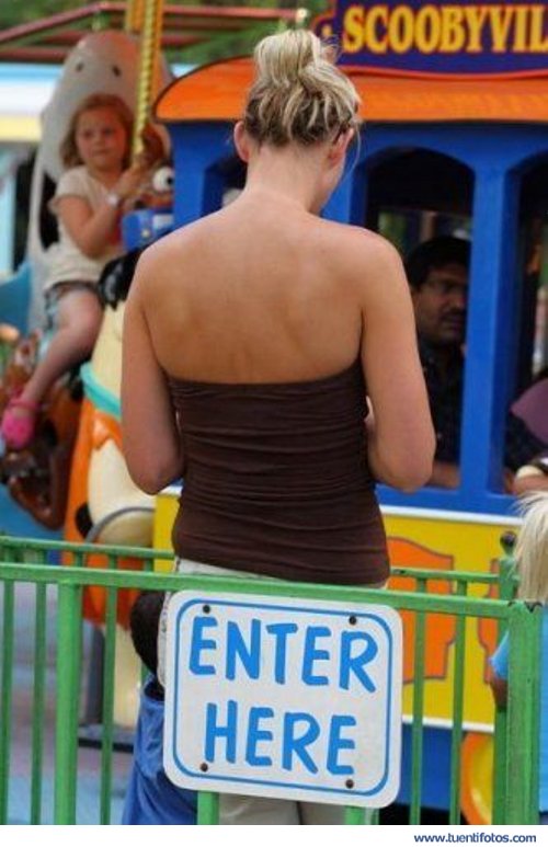 Señales de Enter Here