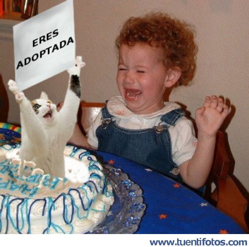 Bromas de Eres Adoptada