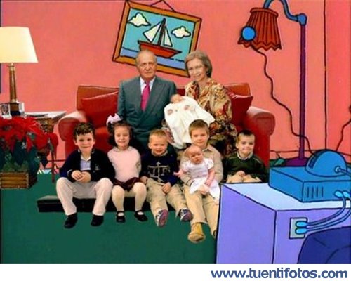 Los Reyes En Los Simpson