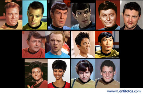 Los Star-Trek De Antes Y Ahora