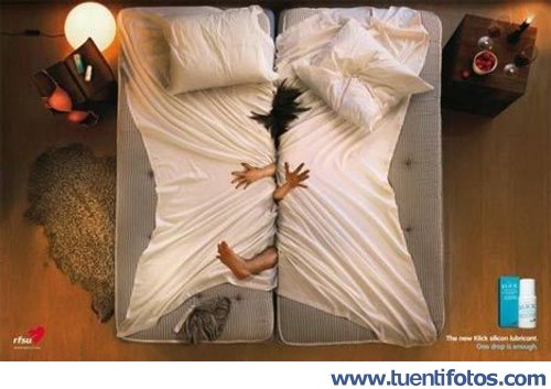 Chistes de Cama tragona y lubricante