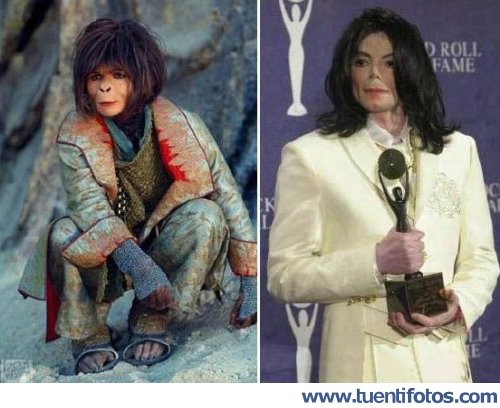Parecidos de Michael Jackson Y Mono