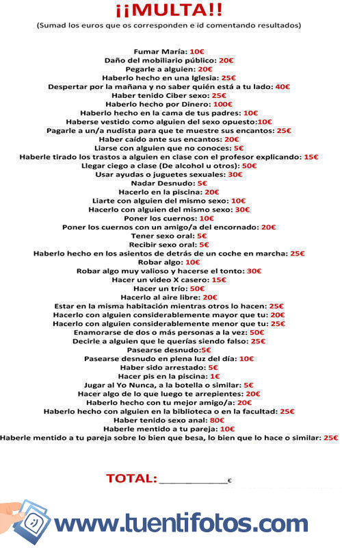 Textos de Multa Por Locuras