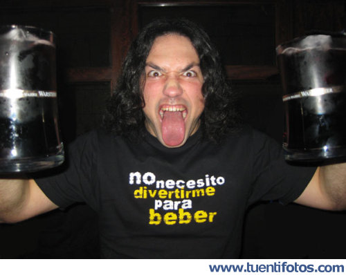 No Necesito Divertirme Para Beber