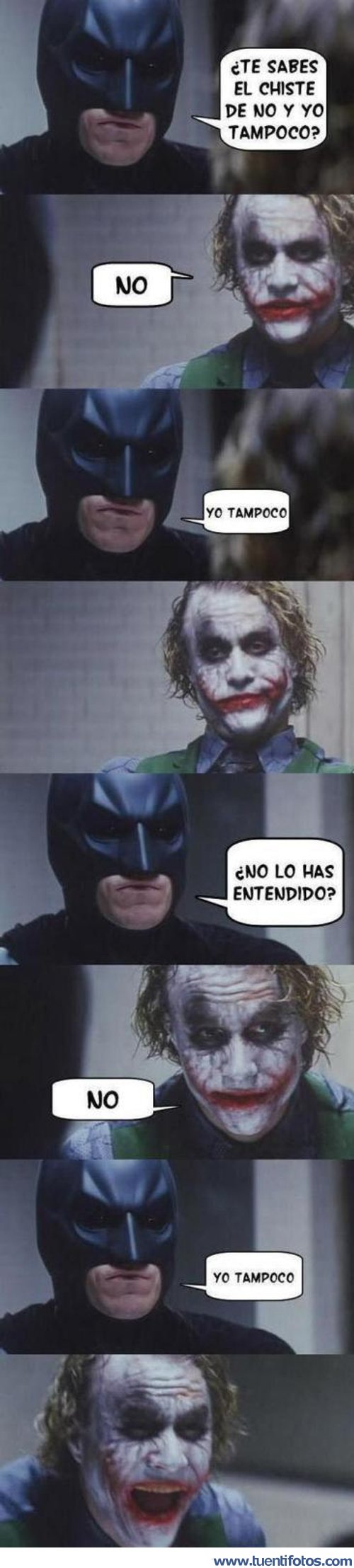 Chistes de No Y Yo Tampoco