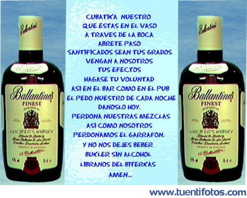 Textos de Oración Del Cubata