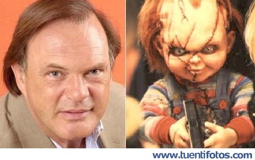 Parecidos de Pedro Piqueras Se Parece A Chucky