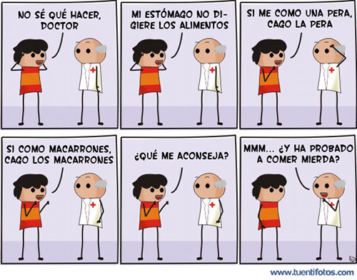 Probado A Comer Mierda
