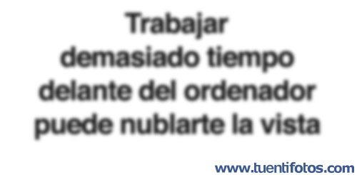 Señales de Trabajar Demasiado Nubla La Vista