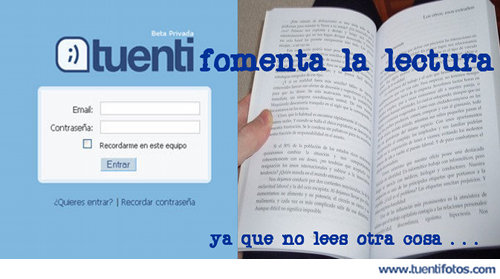 Tuenti Fomenta La Lectura