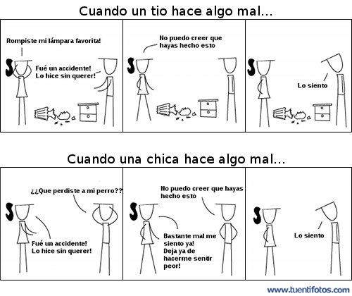 Un Tio Hace Algo Mal