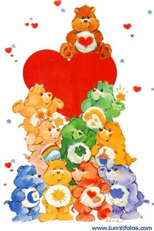 Miniatura de Dibujo Osos Amorosos