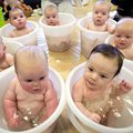 Miniatura de Bebes En Cubos