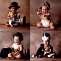 Miniatura de Bebes con Profesiones